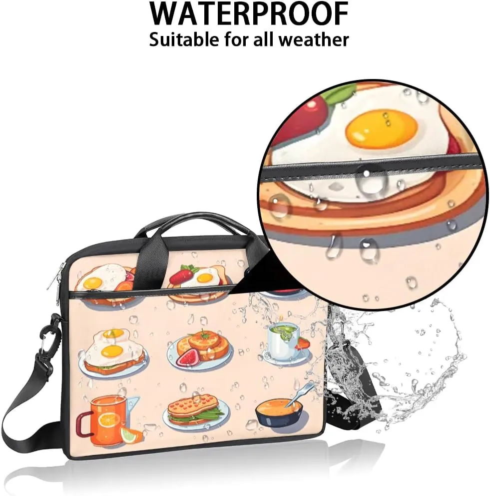 Laptop Shoulder Bag for 13-15 Inch Waterproof Laptop Sleeve Case Bag Slim Computer Carry Case Computer Cases for Laptops