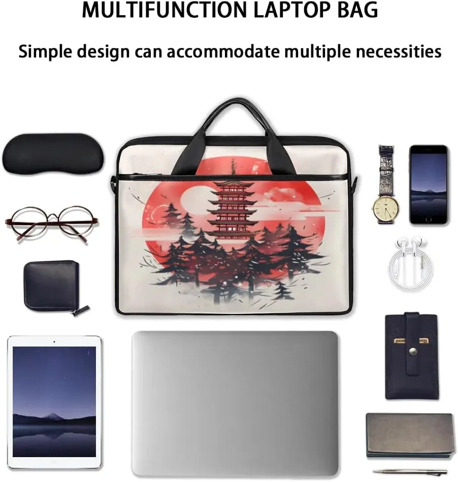 Laptop Shoulder Bag for 13-15 Inch Waterproof Laptop Sleeve Case Bag Slim Computer Carry Case Computer Cases for Laptops