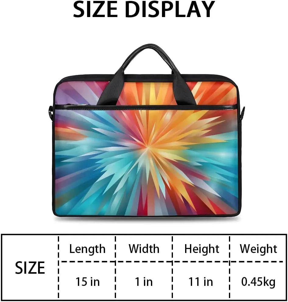 Laptop Shoulder Bag for 13-15 Inch Waterproof Laptop Sleeve Case Bag Slim Computer Carry Case Computer Cases for Laptops