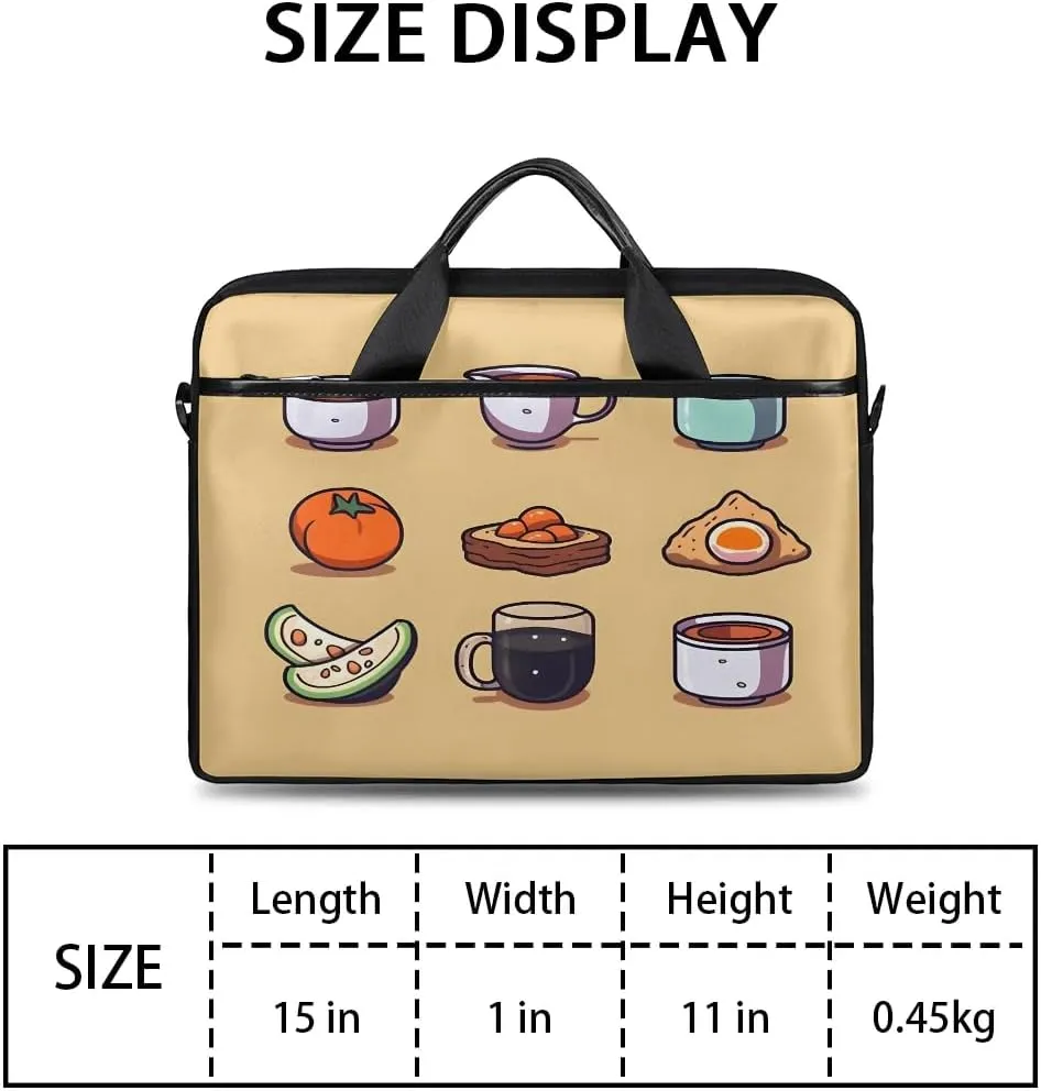 Laptop Shoulder Bag for 13-15 Inch Waterproof Laptop Sleeve Case Bag Slim Computer Carry Case Computer Cases for Laptops