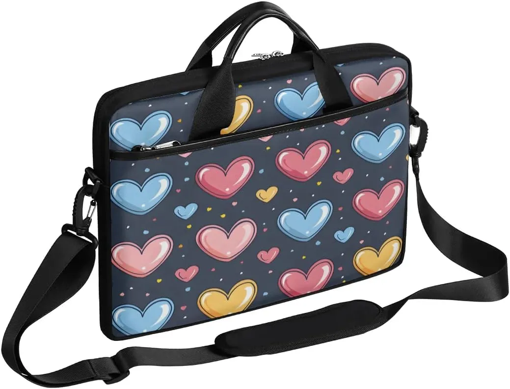 Laptop Shoulder Bag for 13-15 Inch Waterproof Laptop Sleeve Case Bag Slim Computer Carry Case Computer Cases for Laptops