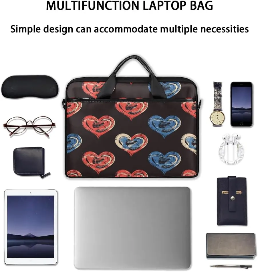 Laptop Shoulder Bag for 13-15 Inch Waterproof Laptop Sleeve Case Bag Slim Computer Carry Case Computer Cases for Laptops