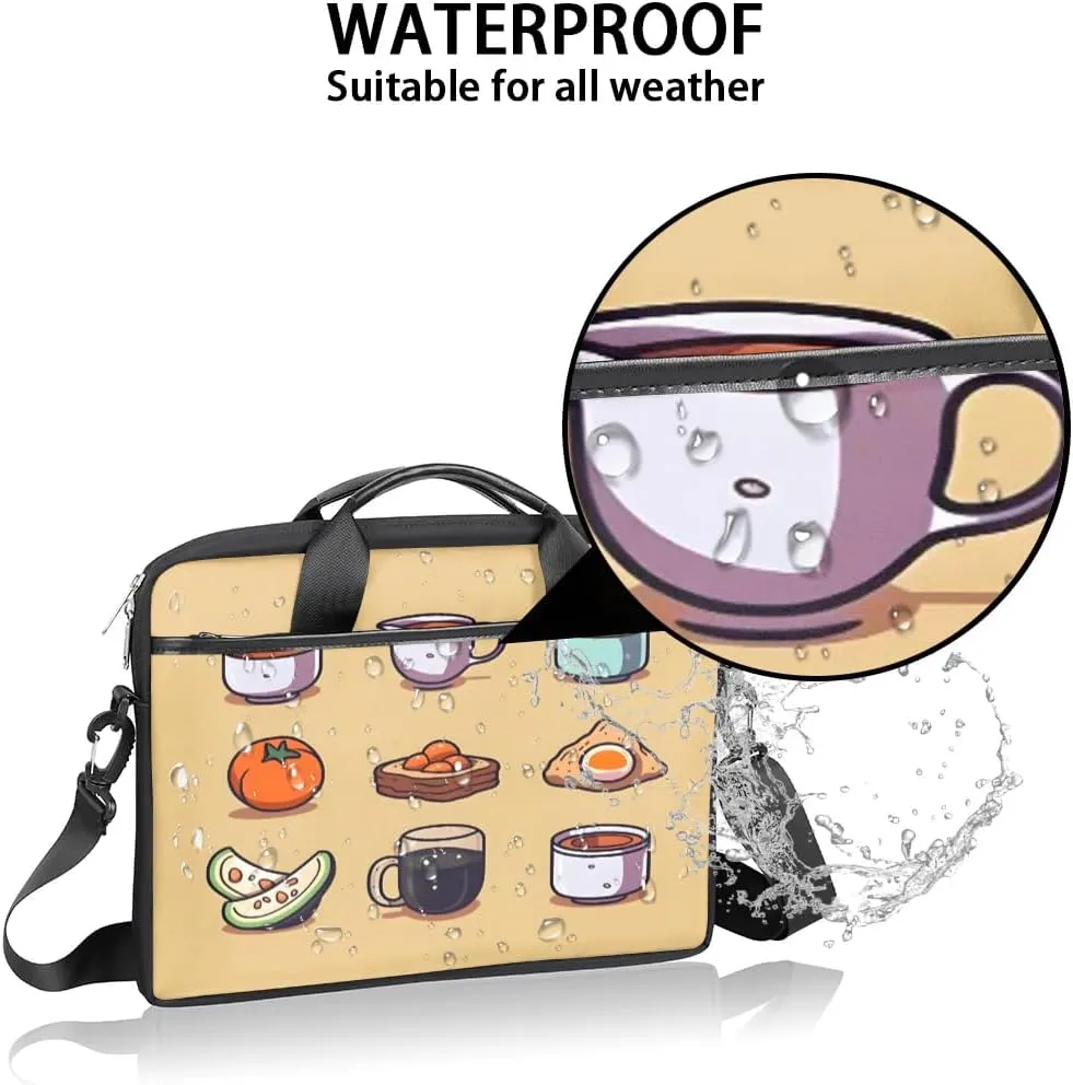 Laptop Shoulder Bag for 13-15 Inch Waterproof Laptop Sleeve Case Bag Slim Computer Carry Case Computer Cases for Laptops