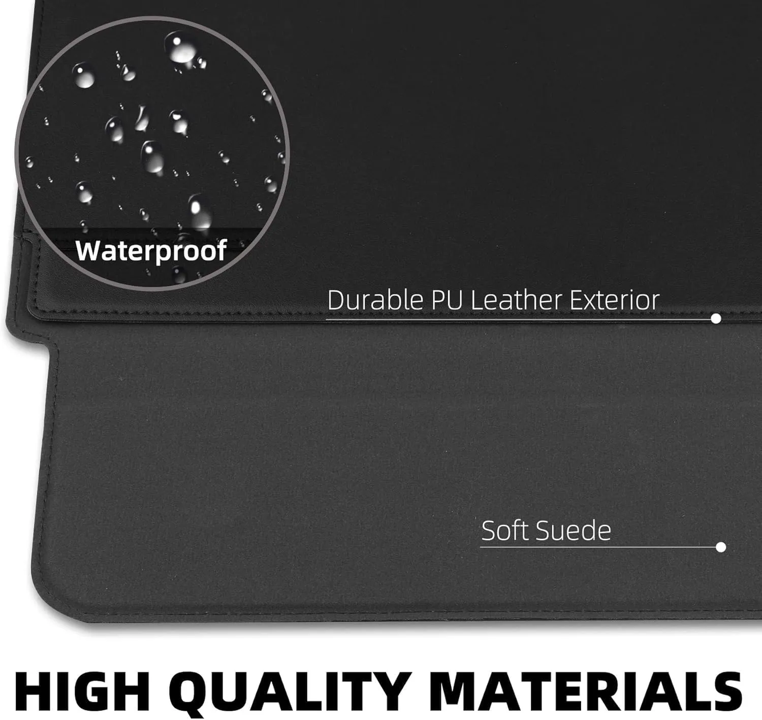 Laptop Sleeve Case 11–14 Inch MacBook Air MacBook Pro Surface Laptop Dell XPS 13 HP Envy Pavilion Lenovo Yoga Slim IdeaPad Acer Swift Chromebook Samsung Galaxy Book Shockproof Leather Bag Colour Blue