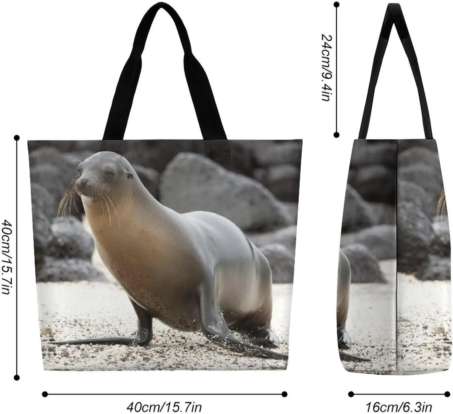 Large Capacity Shopping Tote Bag for Women, Girls