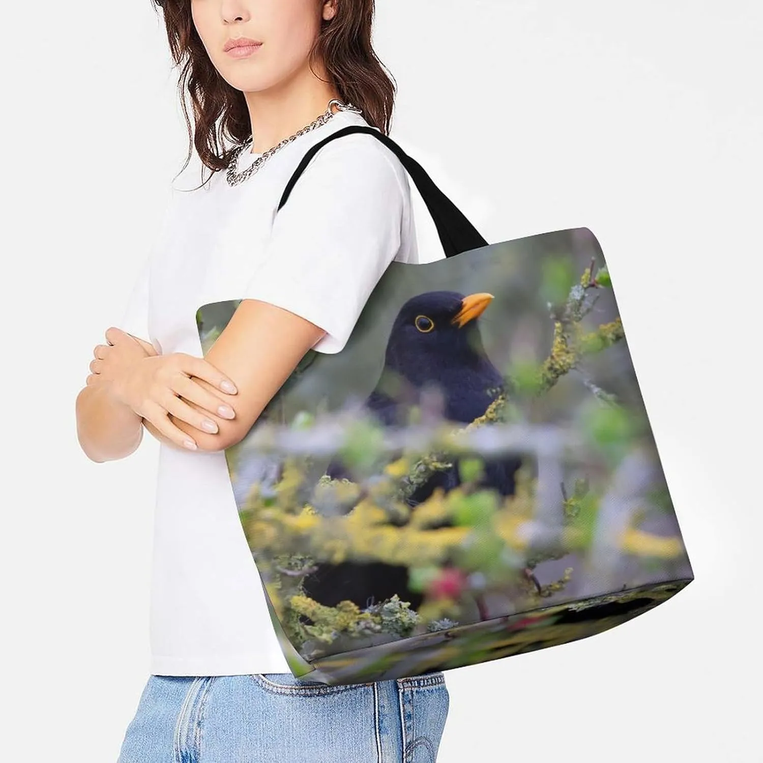 Large Capacity Shopping Tote Bag for Women, Girls