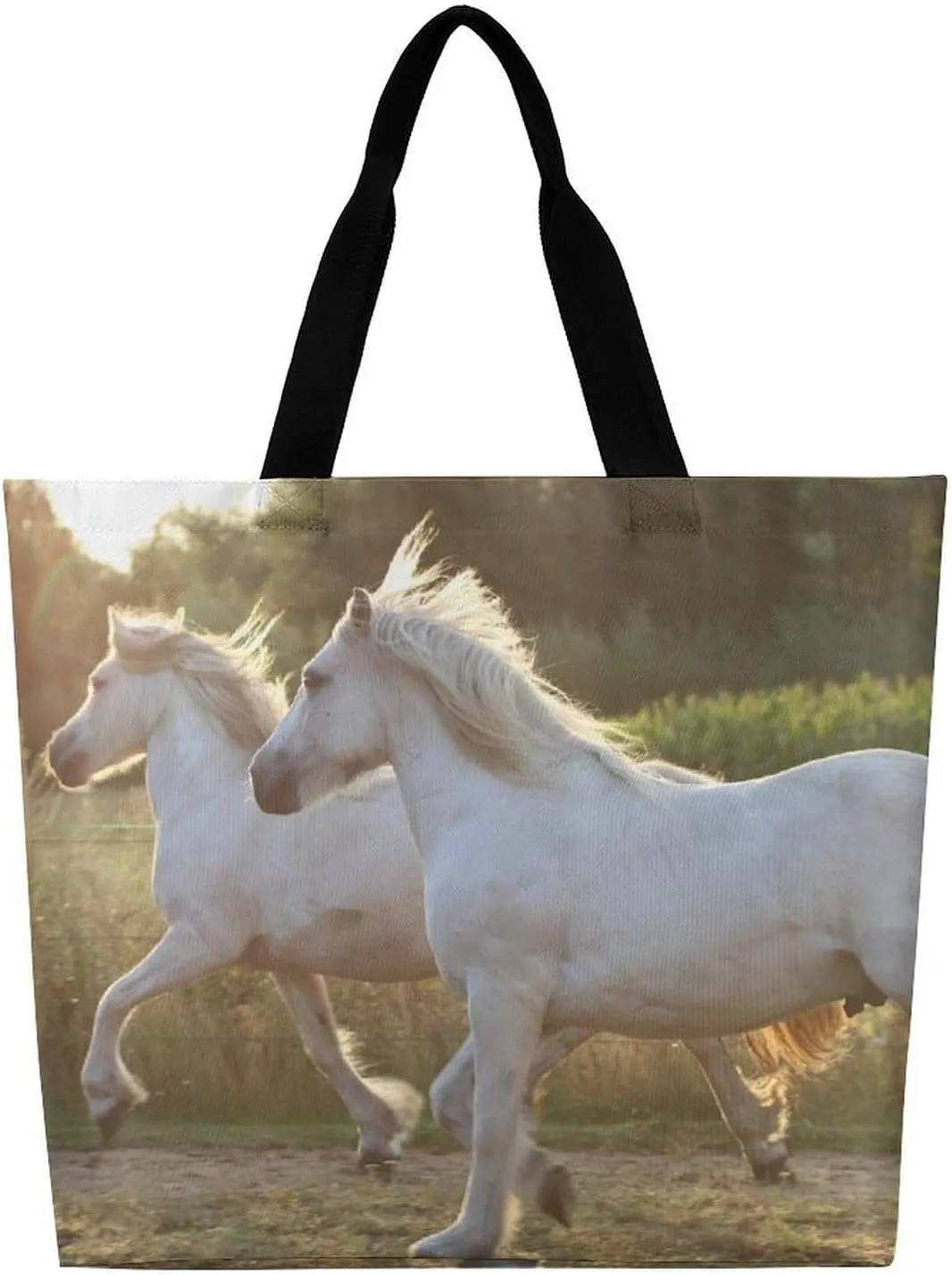 Large Capacity Shopping Tote Bag for Women, Girls