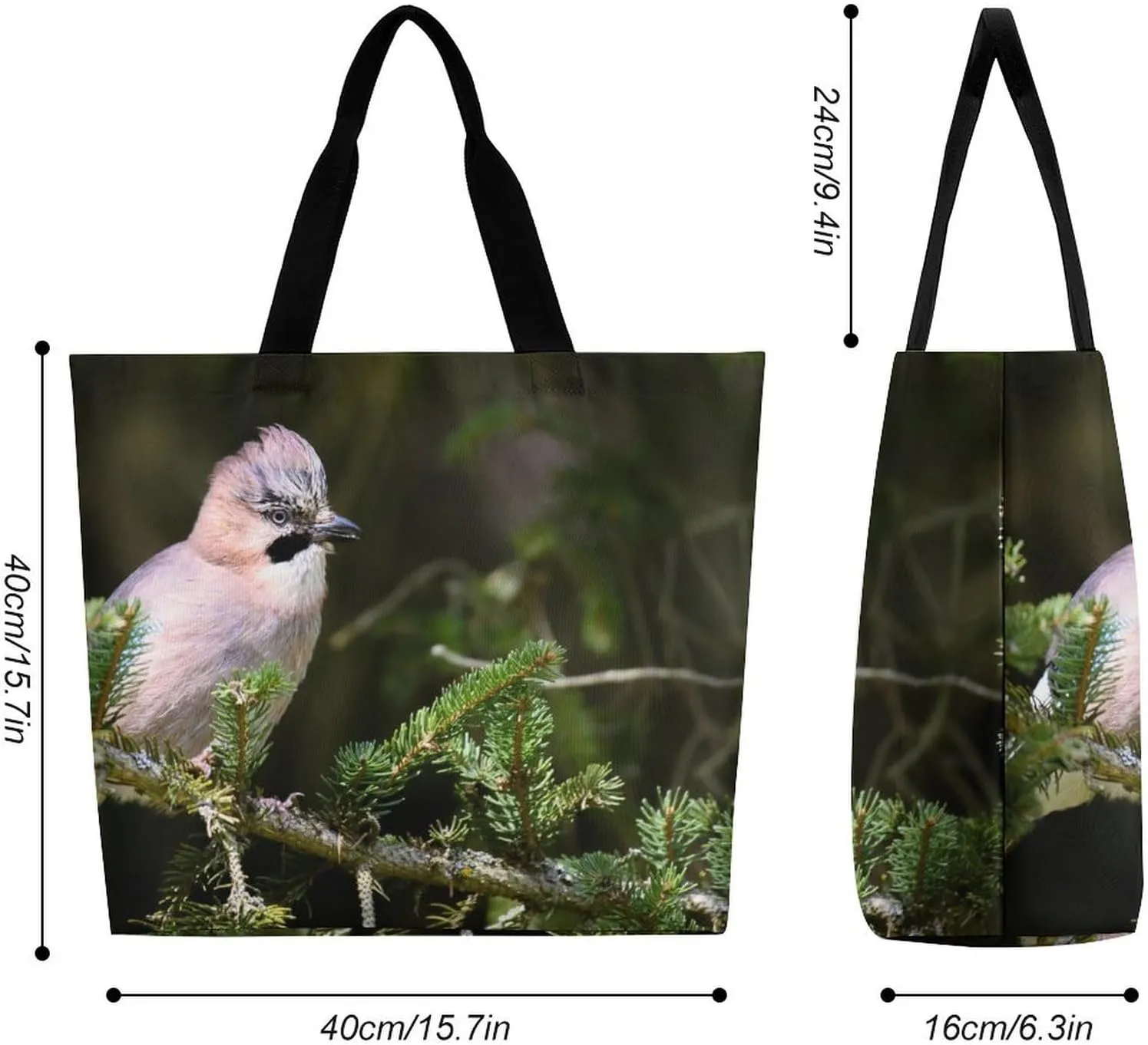 Large Capacity Shopping Tote Bag for Women, Girls