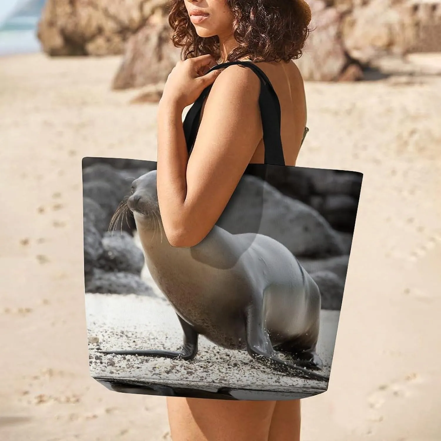 Large Capacity Shopping Tote Bag for Women, Girls