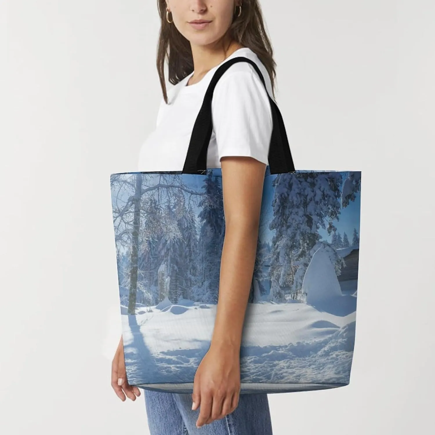 Large Capacity Shopping Tote Bag for Women, Girls