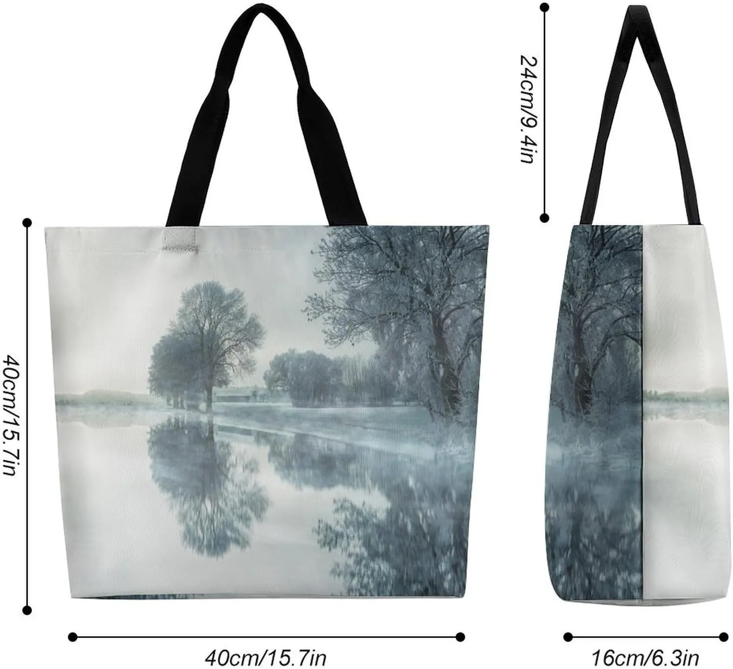 Large Capacity Shopping Tote Bag for Women, Girls