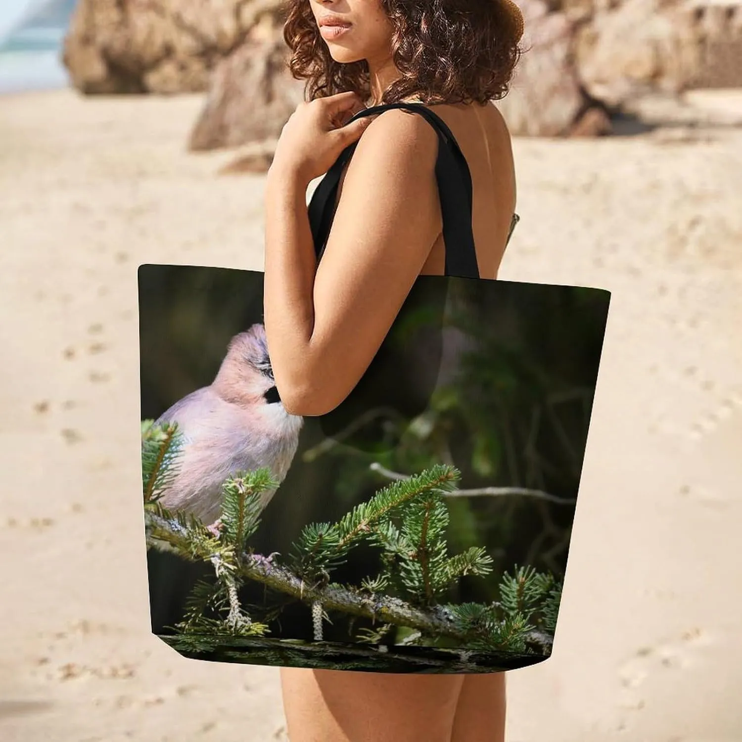 Large Capacity Shopping Tote Bag for Women, Girls