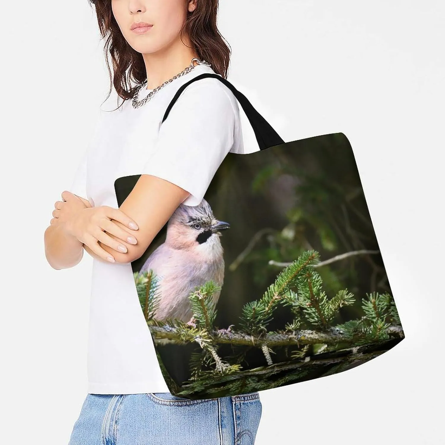 Large Capacity Shopping Tote Bag for Women, Girls