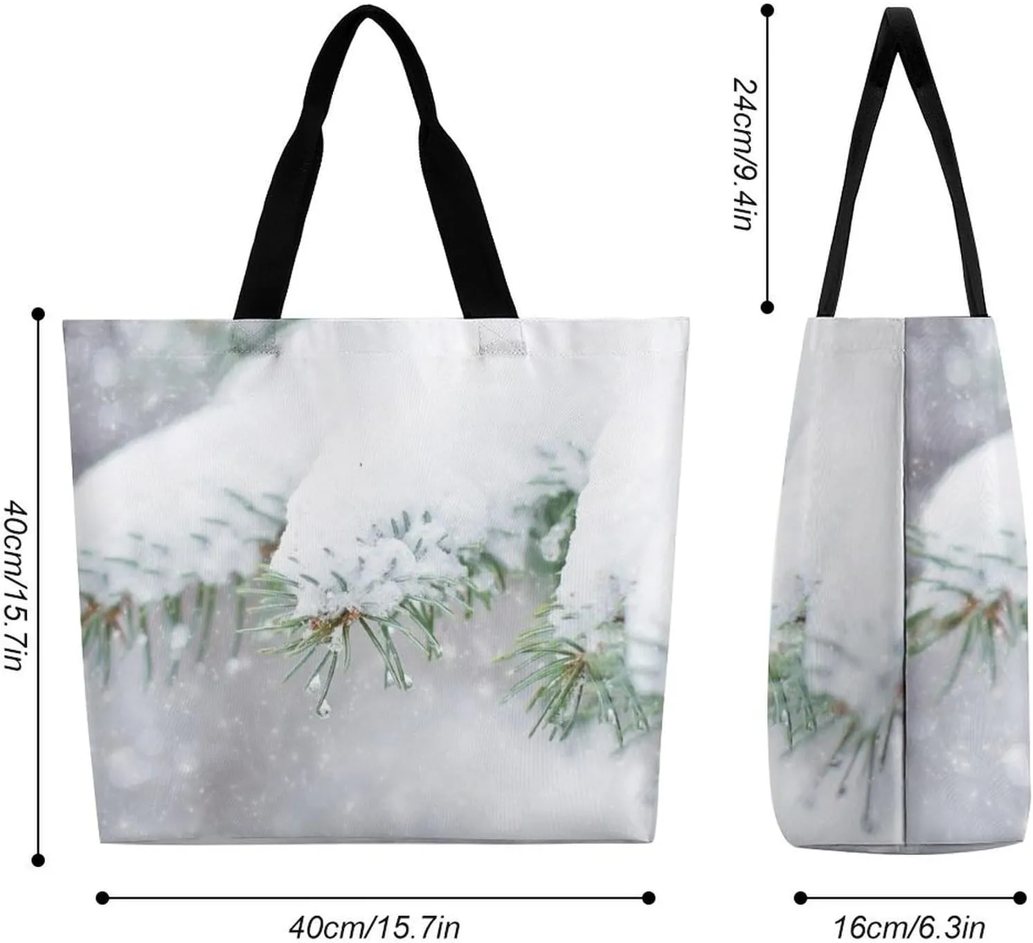 Large Capacity Shopping Tote Bag for Women, Girls