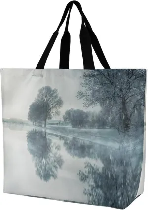 Large Capacity Shopping Tote Bag for Women, Girls