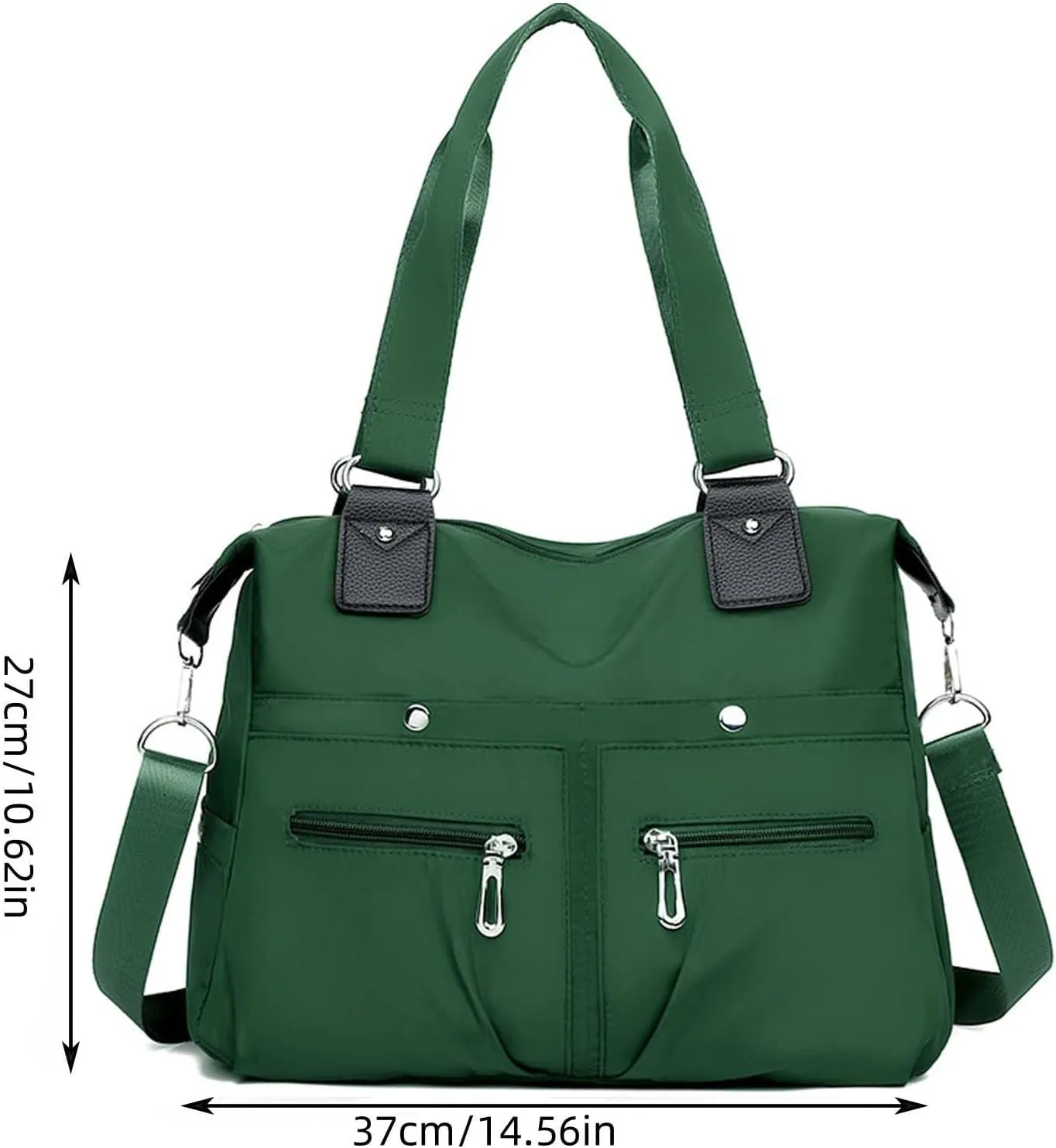 Large Capacity Shoulder Bag Multi Pocket Nylon Shoulder Bag Travel Backpack Multifunctional Bag Messenger Bag