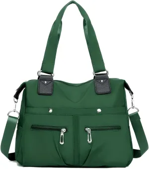Large Capacity Shoulder Bag Multi Pocket Nylon Shoulder Bag Travel Backpack Multifunctional Bag Messenger Bag