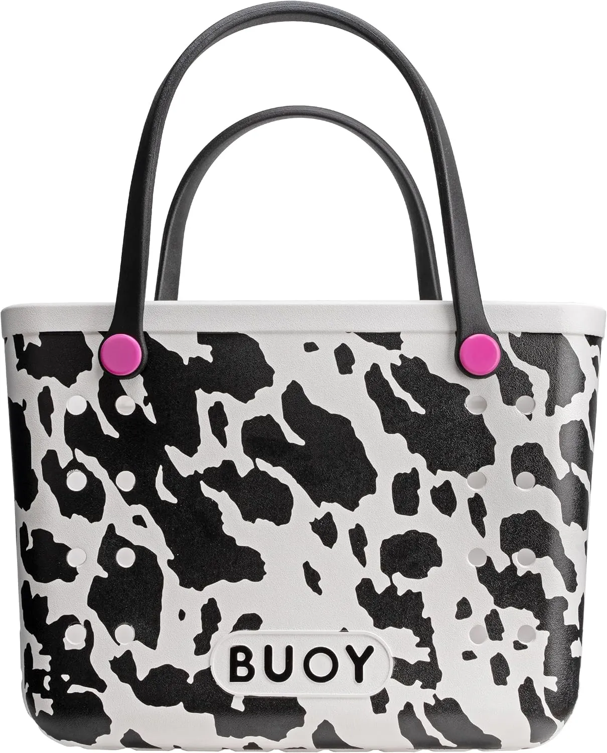 Large Rubber Tote Bag With Waterproof Zipper Pocket | Easy To Clean EVA Rubber Beach Bag With Holes | Beach Bags For Women
