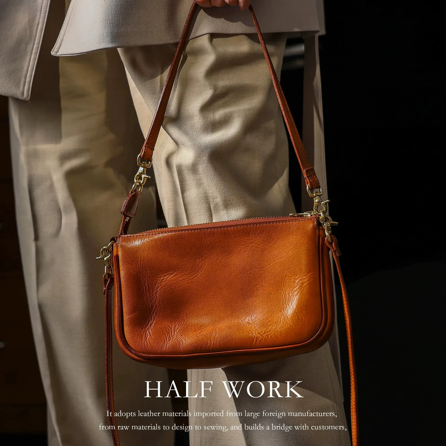 Leather Shoulder Bag