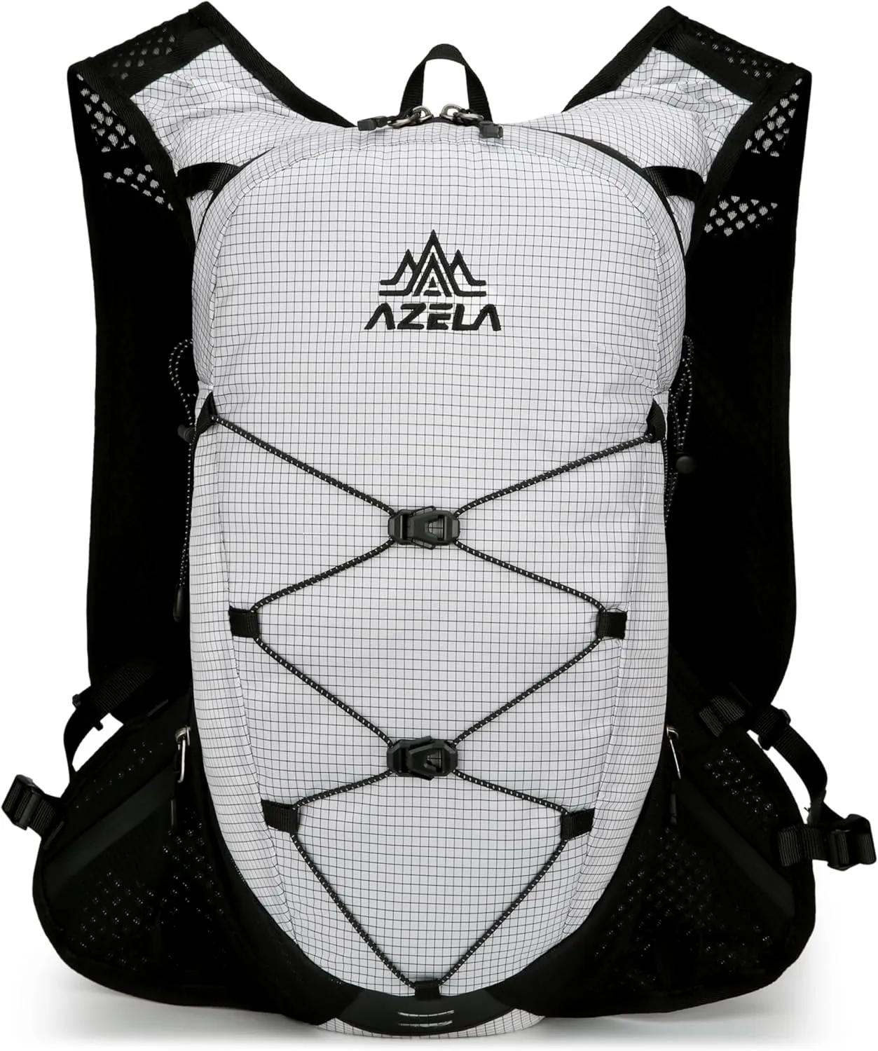 Lightweight Hydration Backpack for Running, Cycling, Hiking, Water Bladder Pack with Water Bottle Holder for Outdoor Sports.