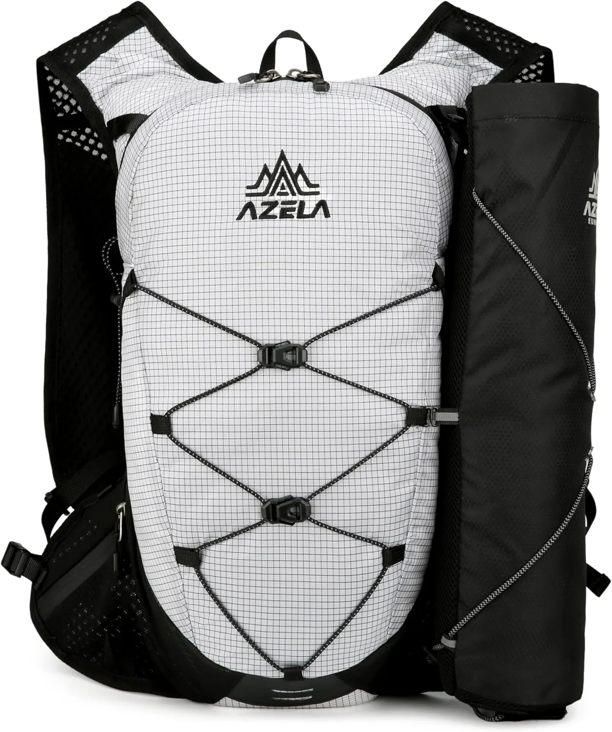 Lightweight Hydration Backpack for Running, Cycling, Hiking, Water Bladder Pack with Water Bottle Holder for Outdoor Sports.