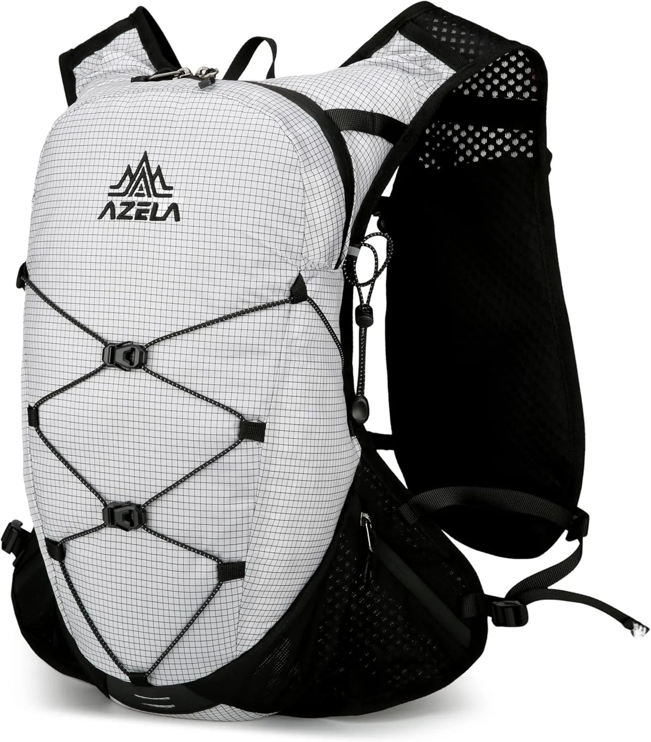 Lightweight Hydration Backpack for Running, Cycling, Hiking, Water Bladder Pack with Water Bottle Holder for Outdoor Sports.