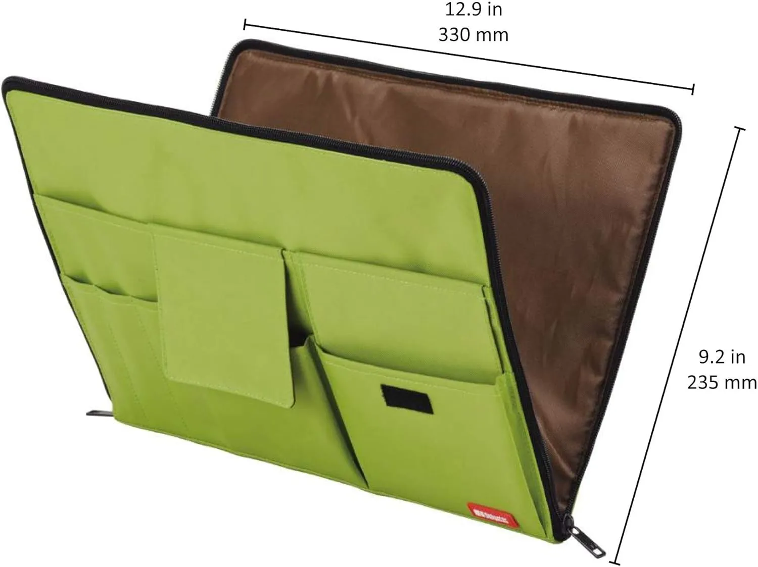 LIHIT LAB Laptop Sleeve with Storage Pockets (Bag-in-Bag), 10 x 13.8 Inches, Indigo (A7554-11N)