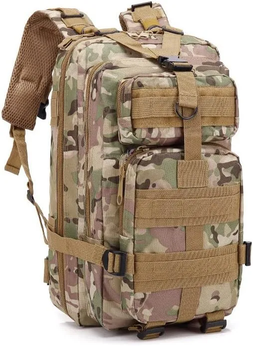 Magik 30L Military Tactical Bag Camping Outdoor EDC Travel Rucksack Hiking Backpack (CP)