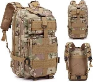Magik 30L Military Tactical Bag Camping Outdoor EDC Travel Rucksack Hiking Backpack (CP)