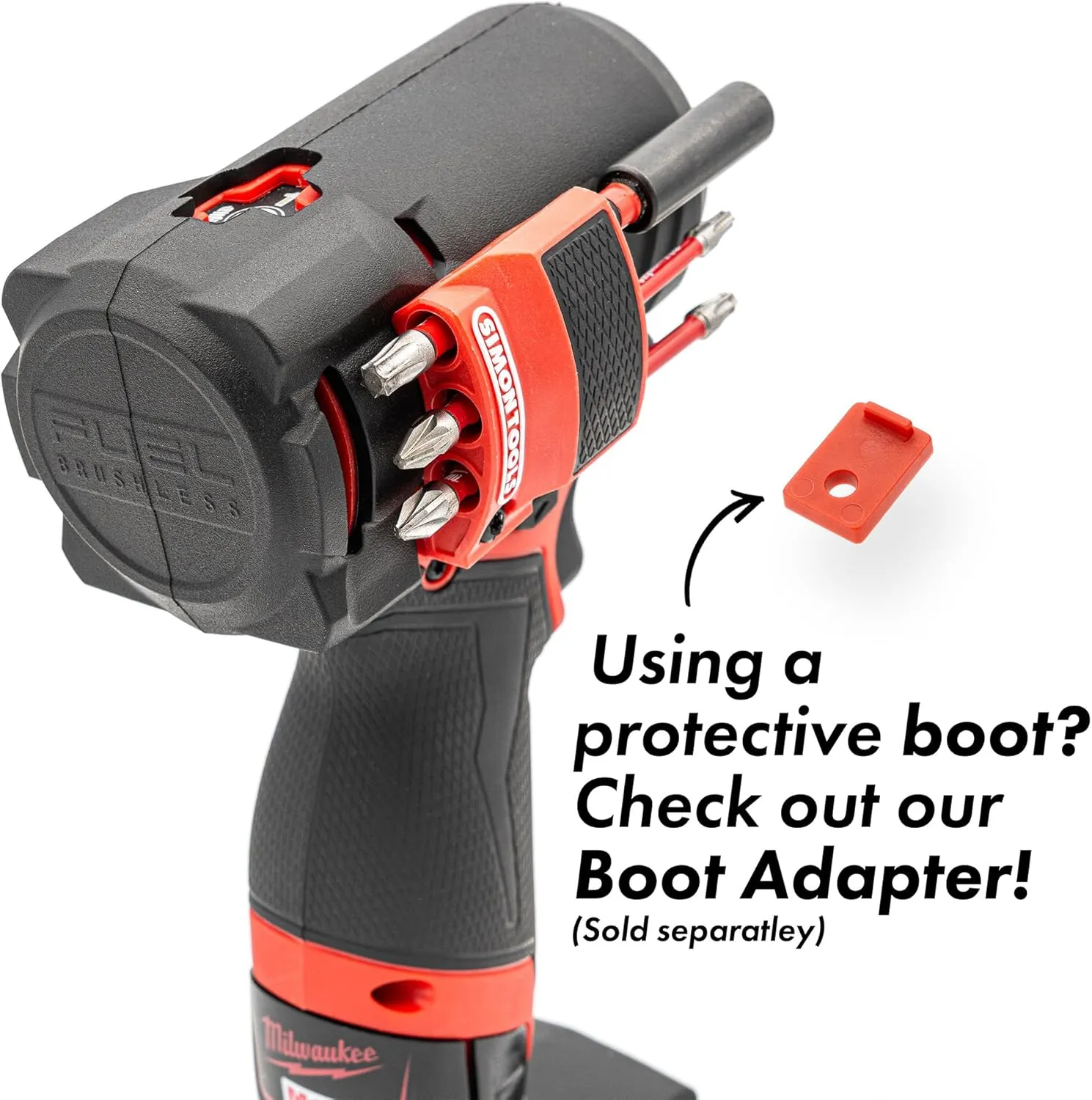 Magnetic Bit Holder for Milwaukee M12 Impact Driver & Drill - Milwaukee Bit Holder for M12