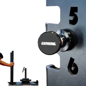 Magnetic Phone Mount Holder - Dual Magnetic Gym Phone Holder for Working Out Videos - Double Sided Strong Magnet with 360 Degree Rotation - Fits Any Smart Phone