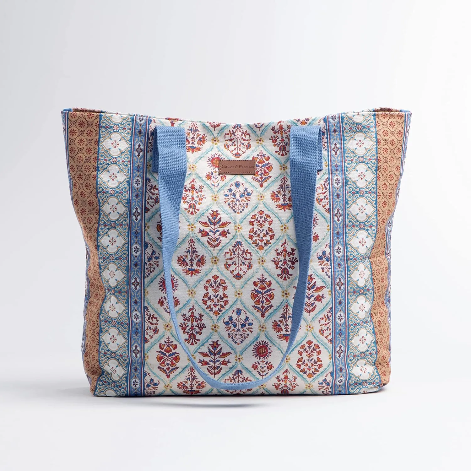 Maison d' Hermine Canvas Tote Bag 100% Cotton Canvas Reusable Shoulder Grocery Bag for Shopping Perfect for Men Women