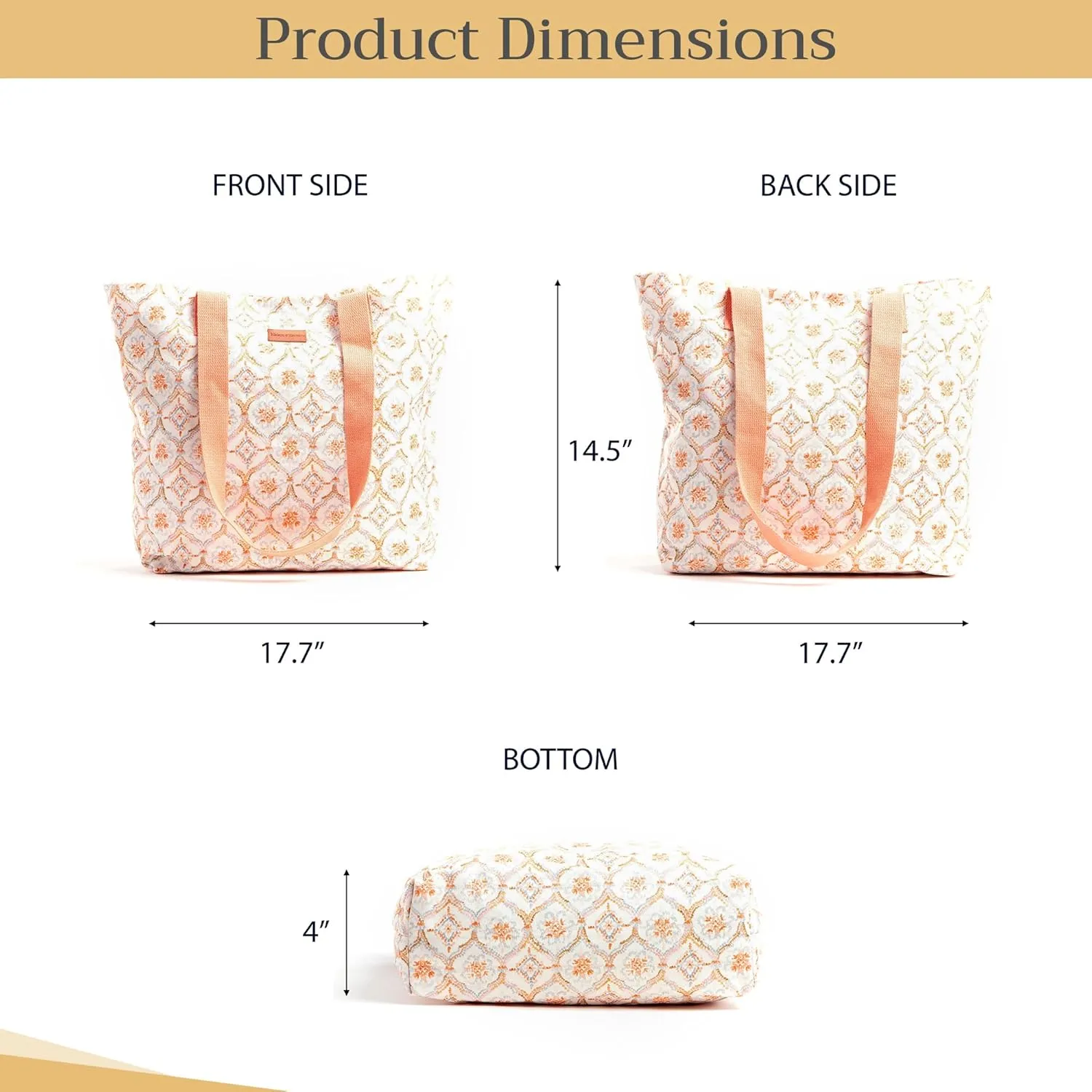 Maison d' Hermine Canvas Tote Bag 100% Cotton Canvas Reusable Shoulder Grocery Bag for Shopping Perfect for Men Women