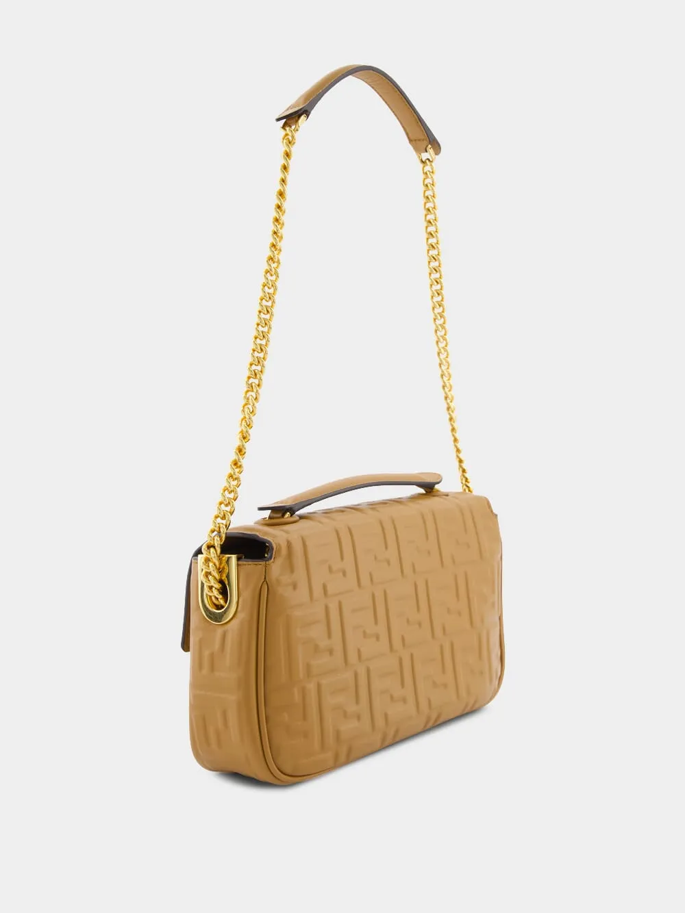 Medium Caramello Baguette Chain Bag