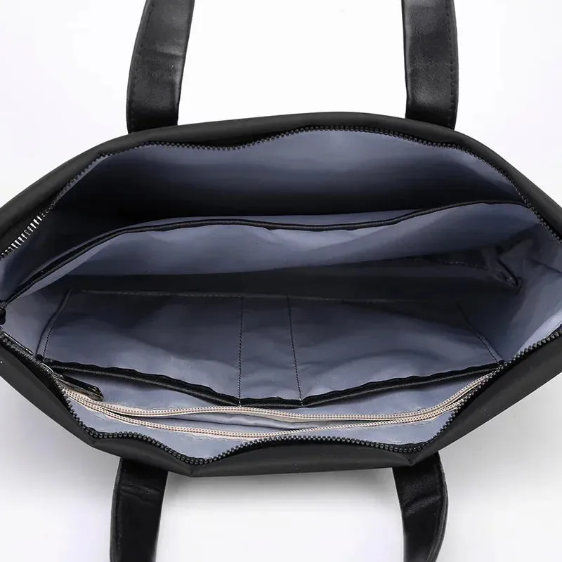 Men's Handheld Briefcase New Business Commuting Simplicity Laptop Case Business Travel File Pack