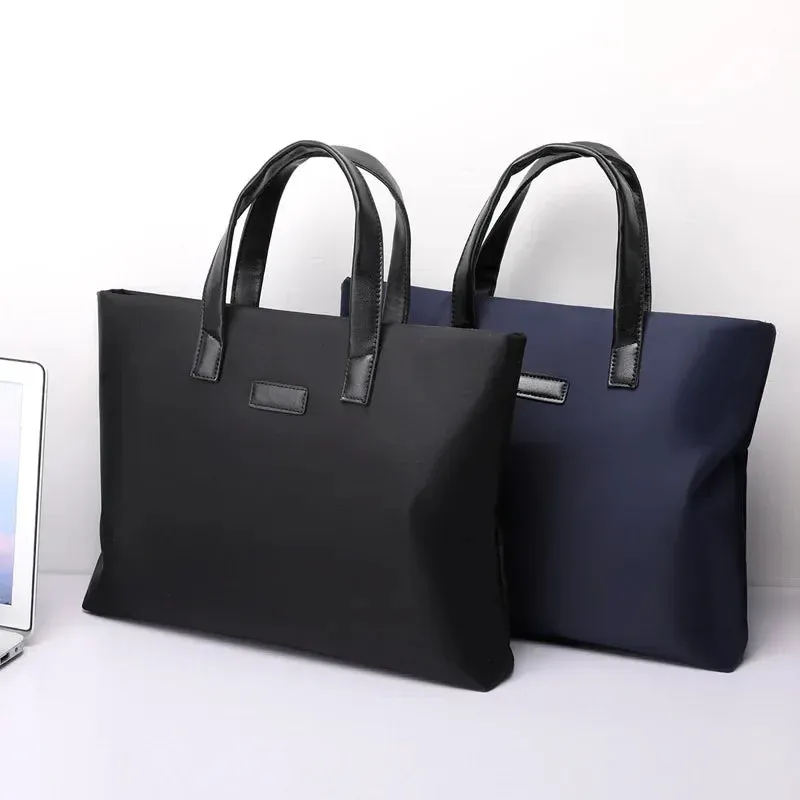 Men's Handheld Briefcase New Business Commuting Simplicity Laptop Case Business Travel File Pack