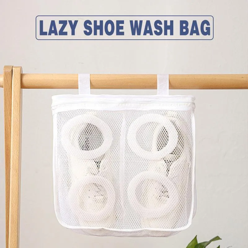Mesh Laundry Shoes Bag 1PC 28x24.5x8cm Polyester Shoes Dryer