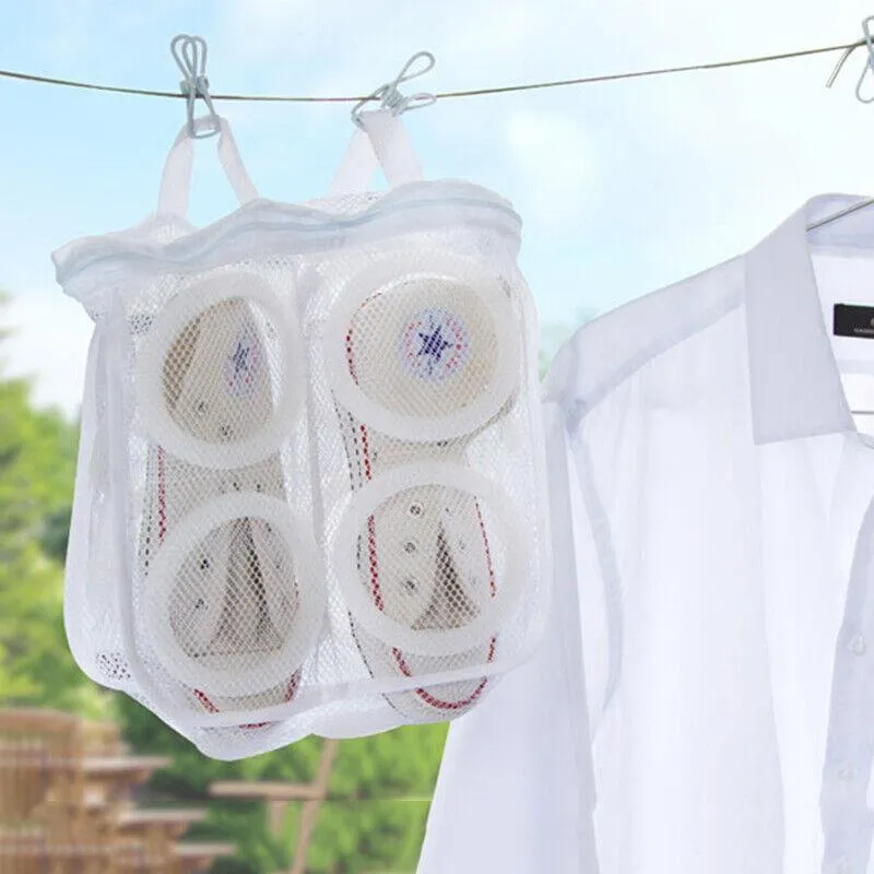 Mesh Laundry Shoes Bag 1PC 28x24.5x8cm Polyester Shoes Dryer
