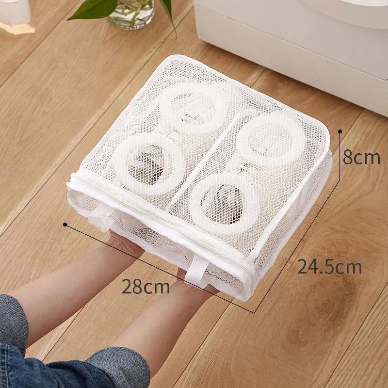 Mesh Laundry Shoes Bag 1PC 28x24.5x8cm Polyester Shoes Dryer