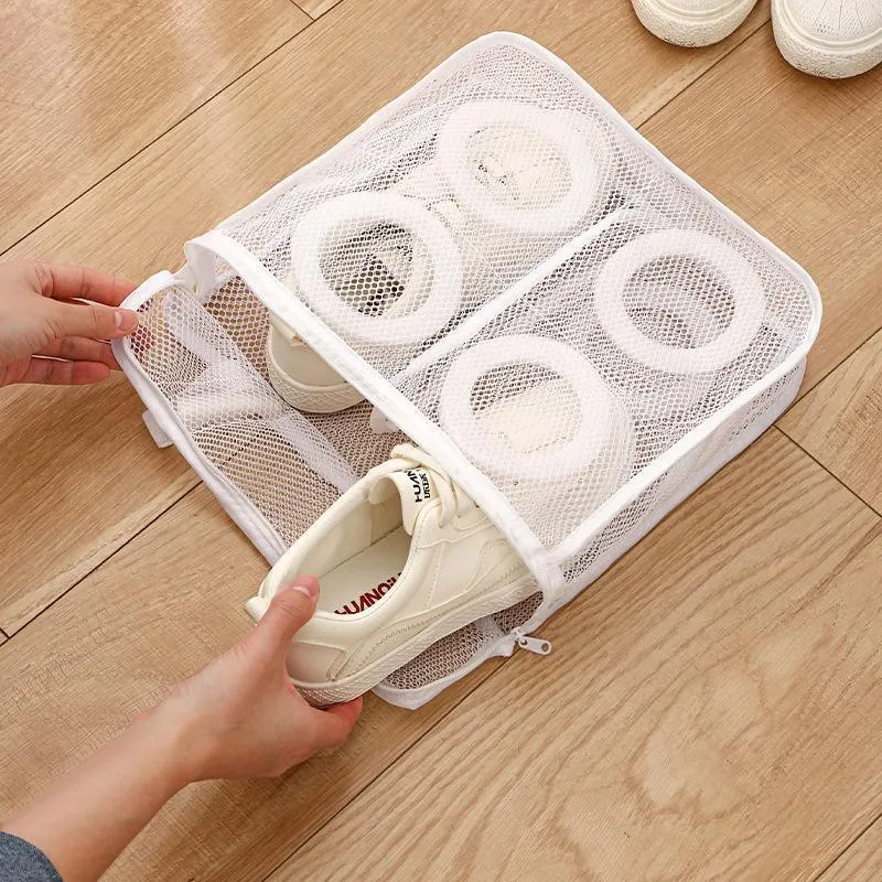 Mesh Laundry Shoes Bag 1PC 28x24.5x8cm Polyester Shoes Dryer