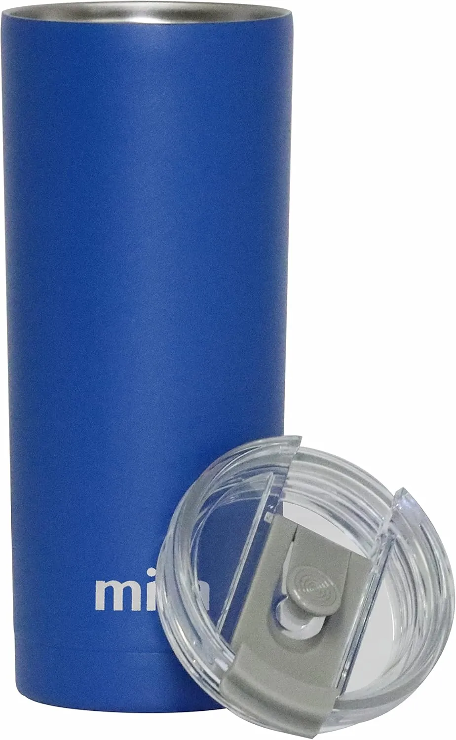 MIRA 20 oz Stainless Steel Vacuum Insulated Tumbler with Multi-Use Flip Lid & Straw - Travel Tumbler Cup for Hot or Cold Drinks - Space Blue