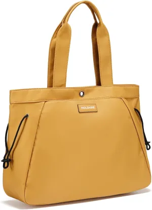 molshine Large Hobo Totes Handbag, Nylon Side Cinch Shopper Bags Shoulder Satchel for Workout Beach Travel Women Lady Model