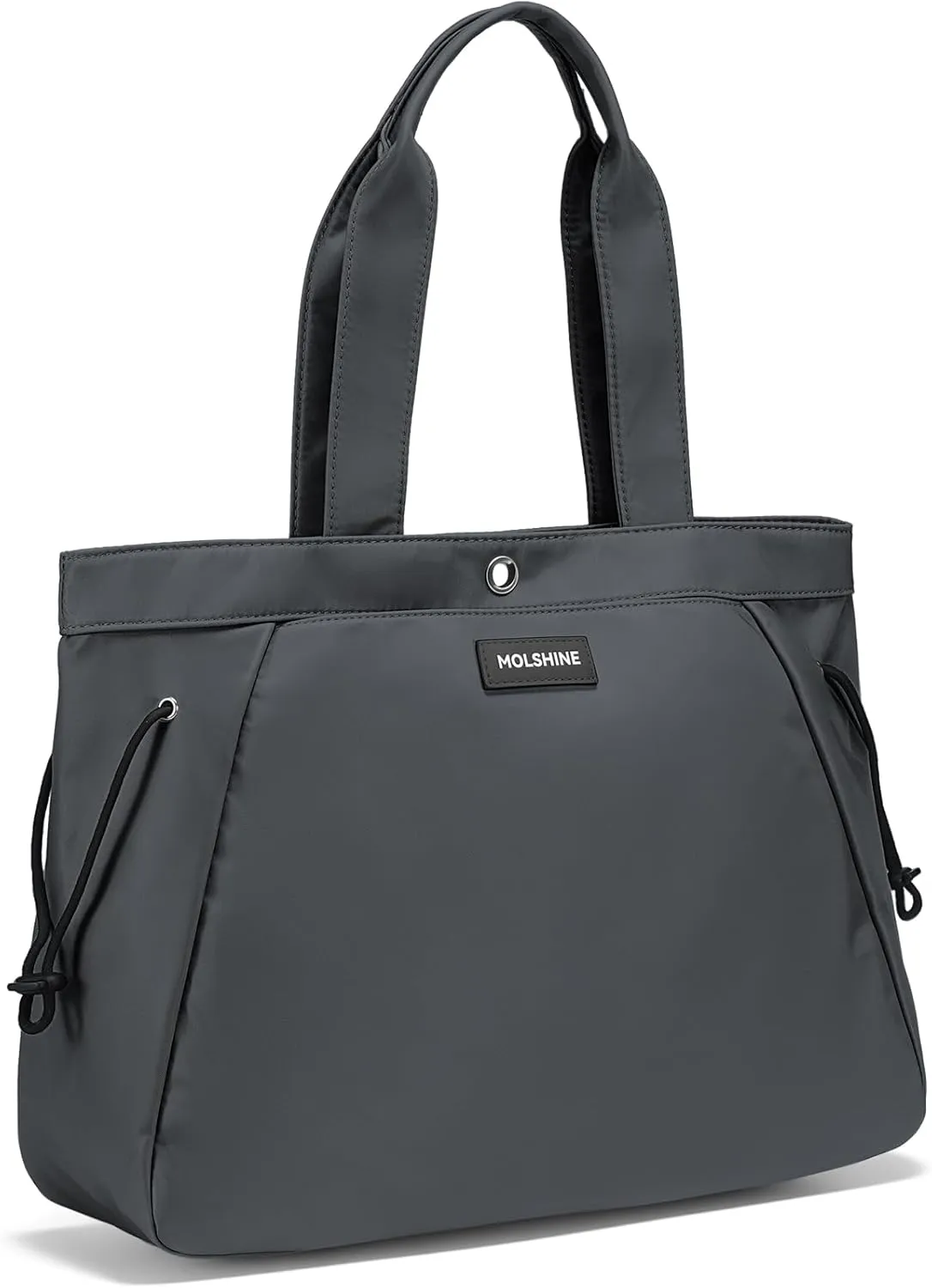 molshine Large Hobo Totes Handbag, Nylon Side Cinch Shopper Bags Shoulder Satchel for Workout Beach Travel Women Lady Model