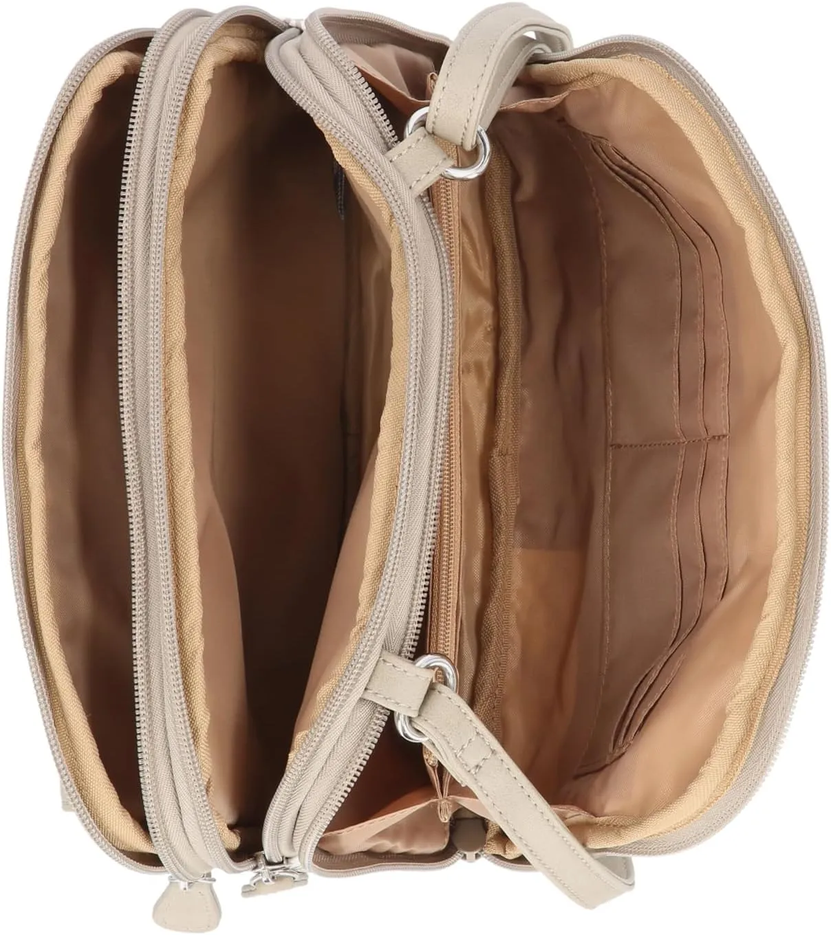 MultiSac Zippy Triple Compartment Crossbody Bag