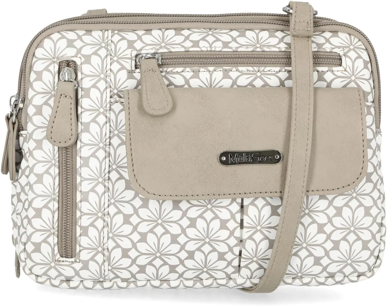 MultiSac Zippy Triple Compartment Crossbody Bag
