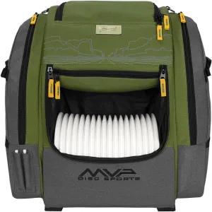 MVP Disc Sports James Conrad Voyager Series Backpack Disc Golf Bag (Choose Your Color and Size)