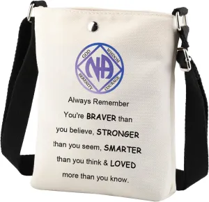 Na Sobriety Crossbody Bag Na Recovery Gifts Sobriety Narcotics Anonymous Gift Cell Phone Crossbody Purse Na Addiction Gifts