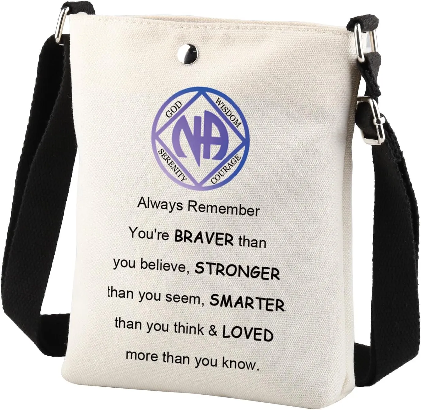 Na Sobriety Crossbody Bag Na Recovery Gifts Sobriety Narcotics Anonymous Gift Cell Phone Crossbody Purse Na Addiction Gifts