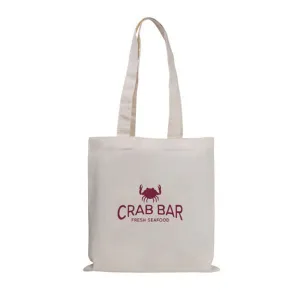 Natural Colored Cotton Economy Tote 12 x12.5