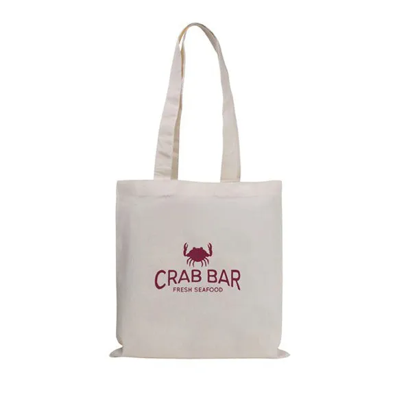 Natural Colored Cotton Economy Tote 12 x12.5